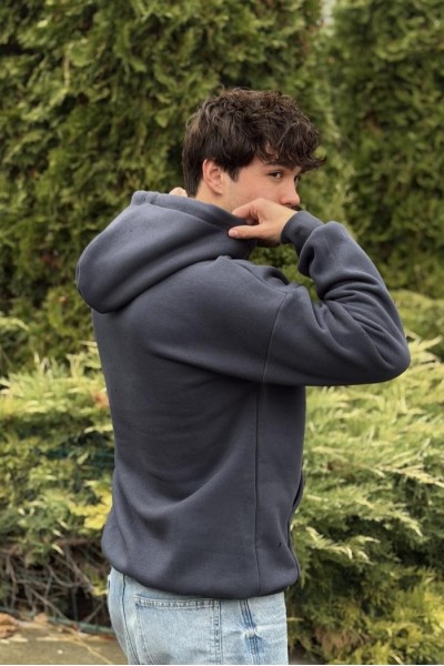 Худі з капюшоном чоловічий графіт (М0210.4)