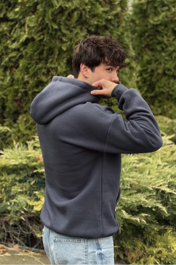 Худі з капюшоном чоловічий графіт (М0210.4)