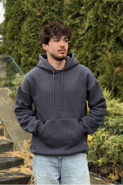 Худі з капюшоном чоловічий графіт (М0210.4)