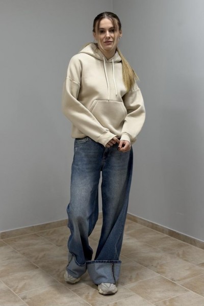 Худі з капюшоном жіночий таш (М0211.4)