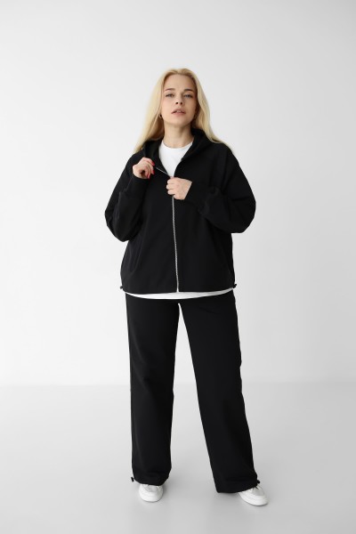 Костюм на блискавці М221.2 (2х нитка), чорний