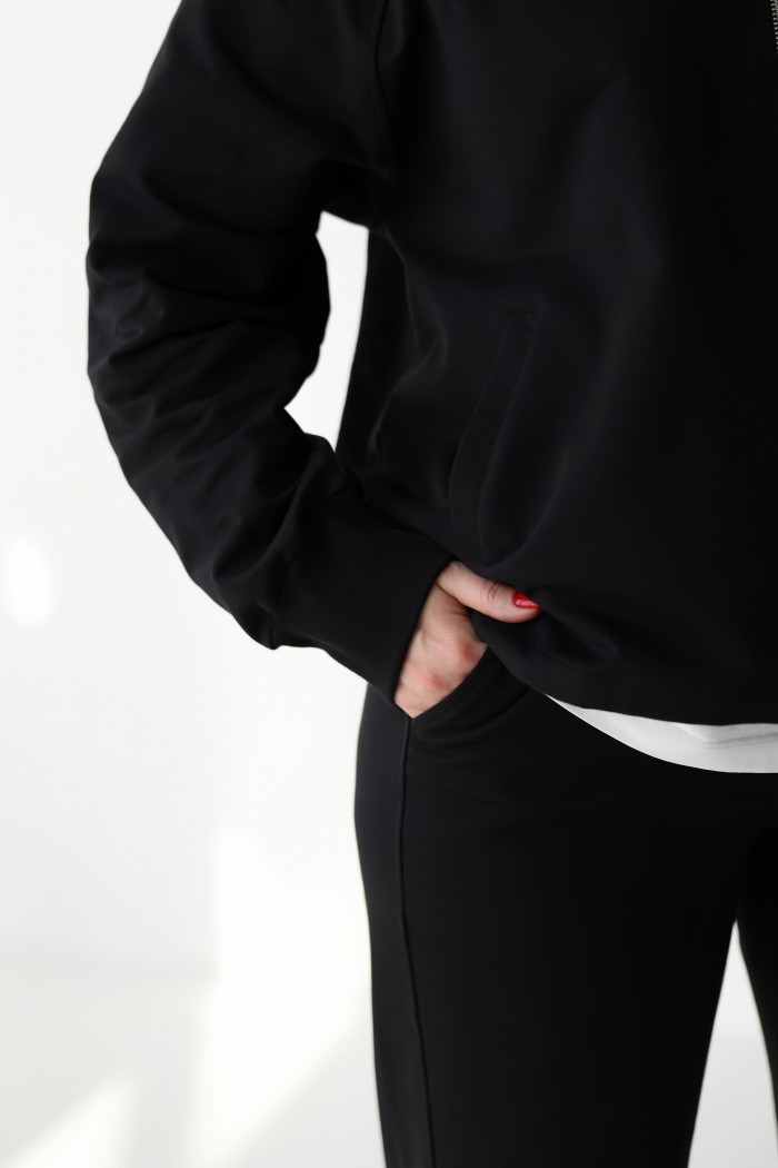 Костюм на молнии М221.2 (2х нить), черный