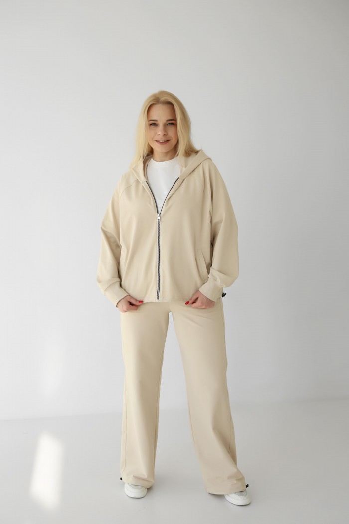 Костюм на блискавці М221.2 (2х нитка), таш