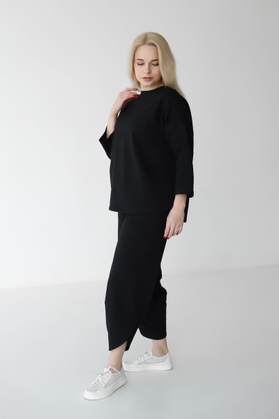 Костюм жіночий М218.2 (2х нитка), чорний