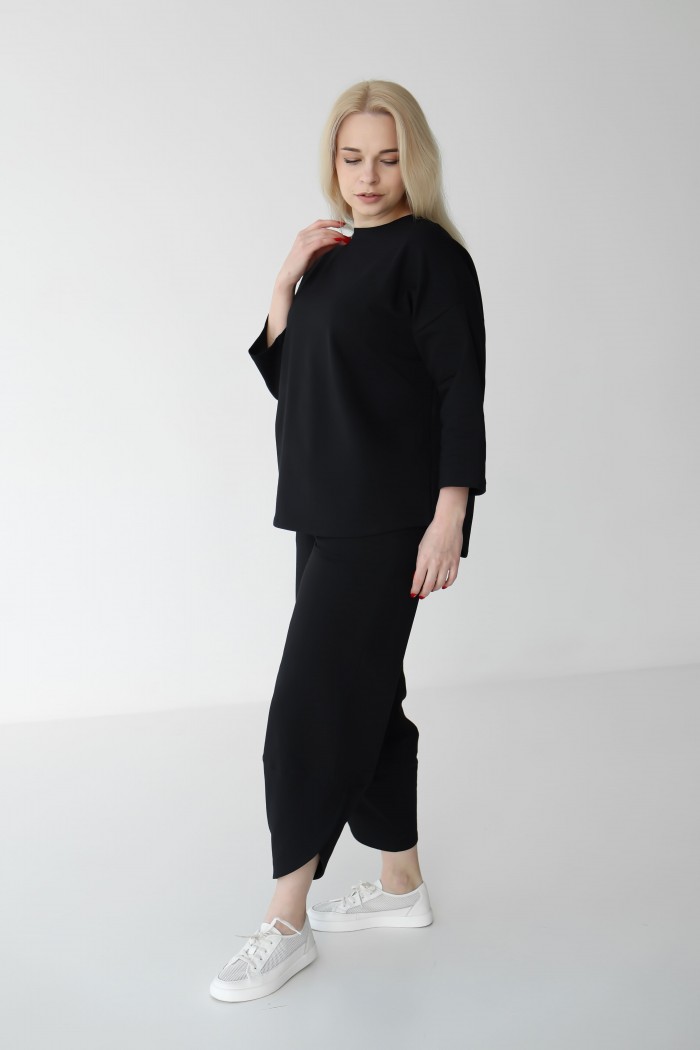 Костюм жіночий М218.2 (2х нитка), чорний