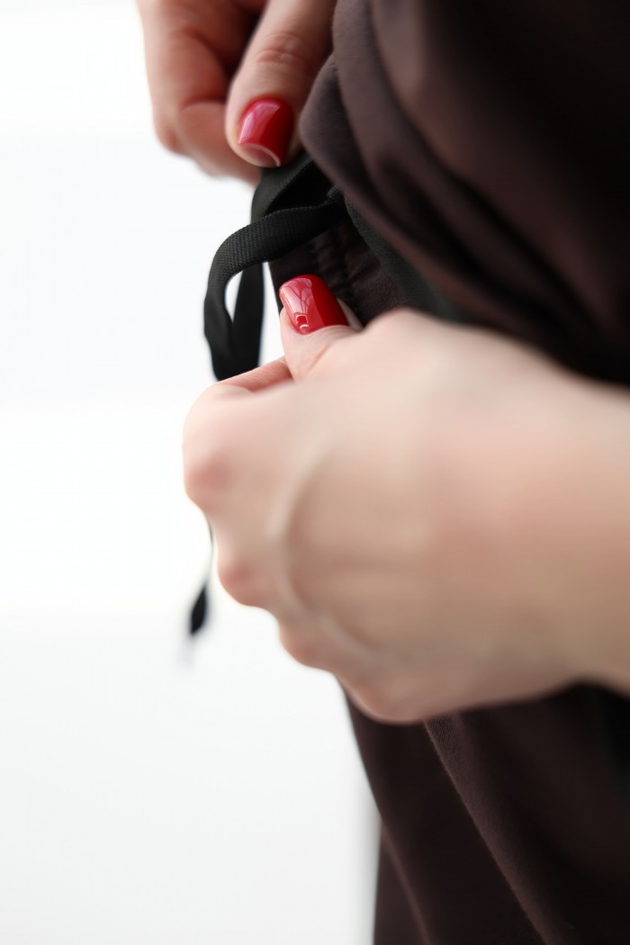 Костюм жіночий М218.2 (2х нитка), коричневий