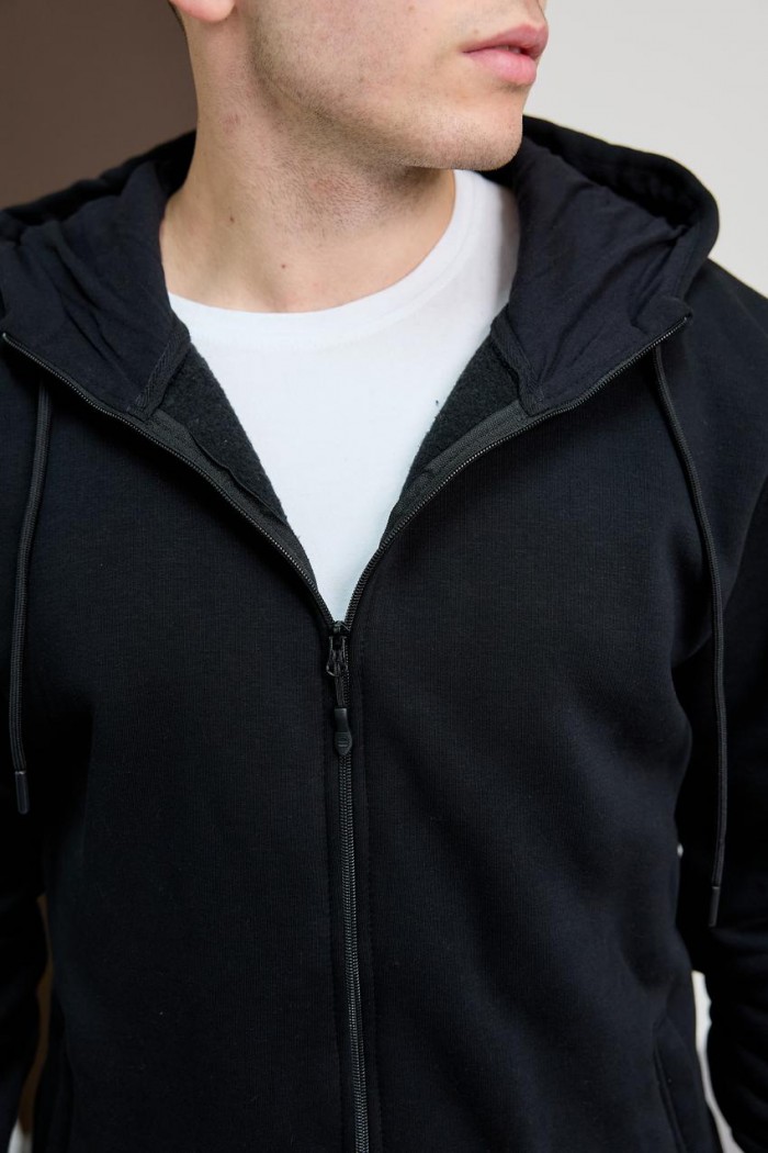 Спортивный костюм мужской черный