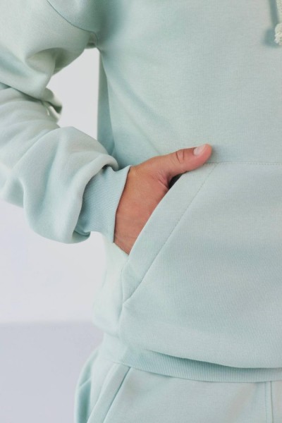 Костюм чоловічий  начос (худі+джогери) світла оливка (М111.4)