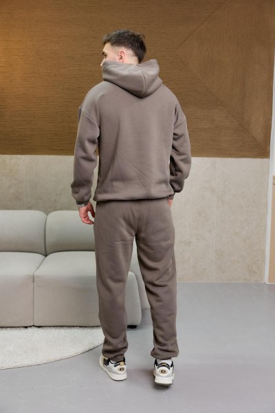 Костюм чоловічий начос бежево-сірий (М163.4)