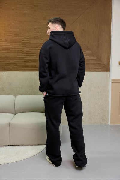 Костюм чоловічий з начосом чорний (М212.4)