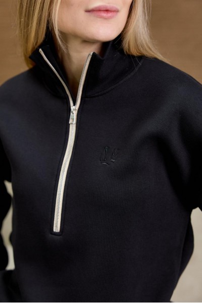 Костюм жіночий з начосом чорний (М213.4)