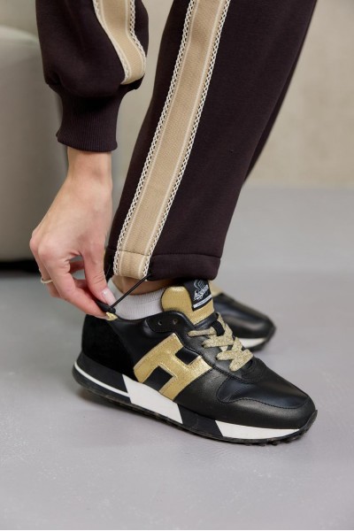 Костюм жіночий з начосом коричневий (М213.4)