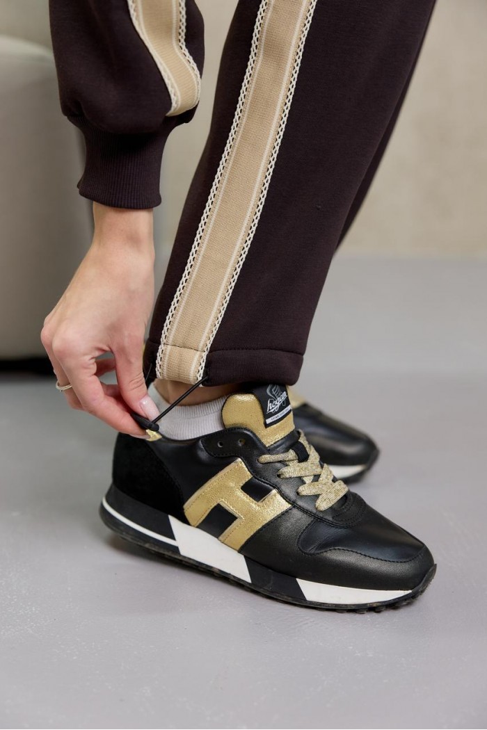 Костюм жіночий з начосом коричневий (М213.4)