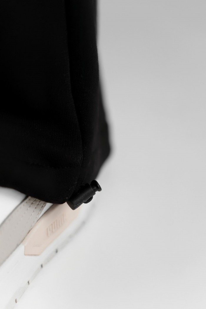 Костюм на молнии oversize М222.3 (3-нитка), черный