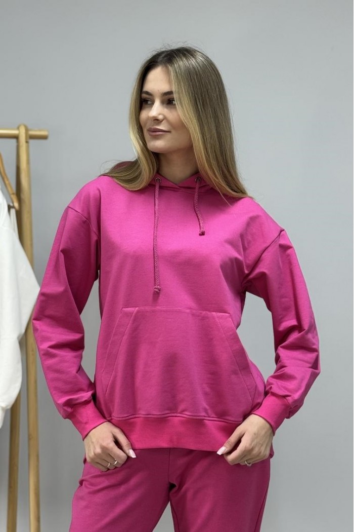 Костюм женский 2-х на розовом замке (М82.1)
