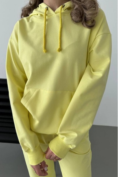 Костюм жіночий 2-х на замку лимон (М82.1)