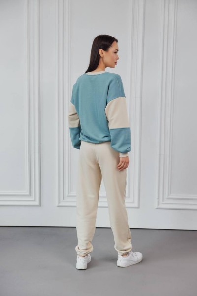 Спортивные штаны-джоггеры на резинке М117.3 (3х - нитка петля) таш