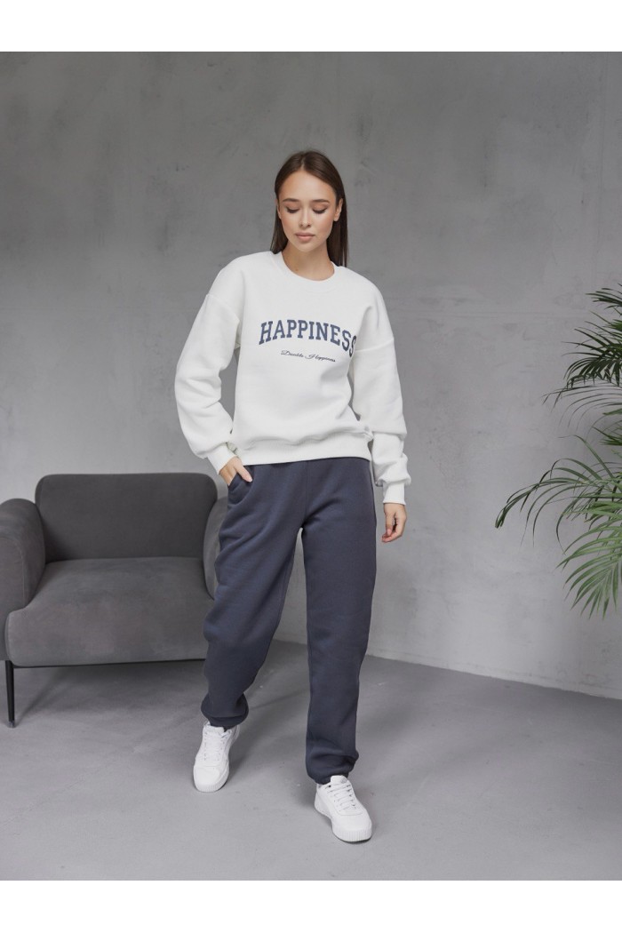 Спортивні жіночі штани графіт (М0117.4)