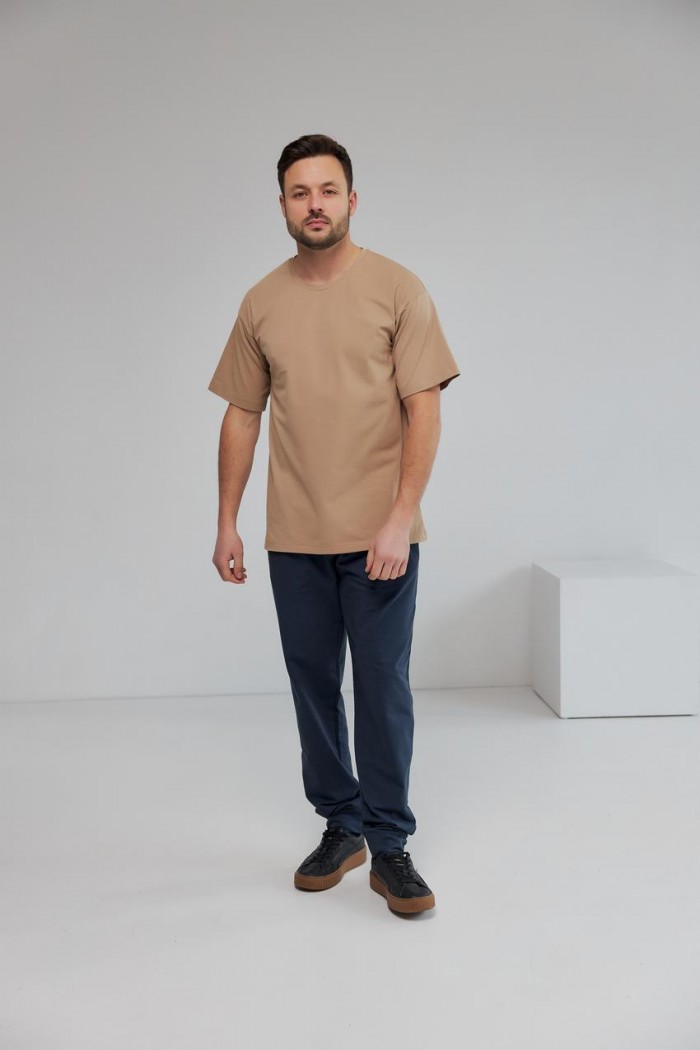 Спортивные мужские штаны графит (М119.2)