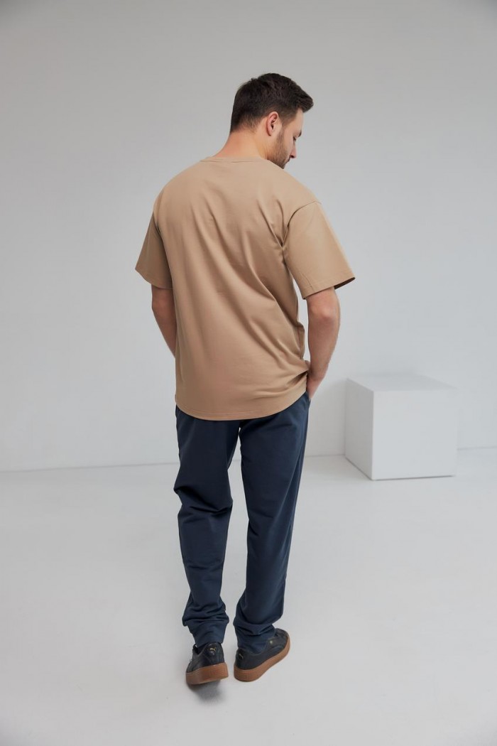 Спортивные мужские штаны графит (М119.2)