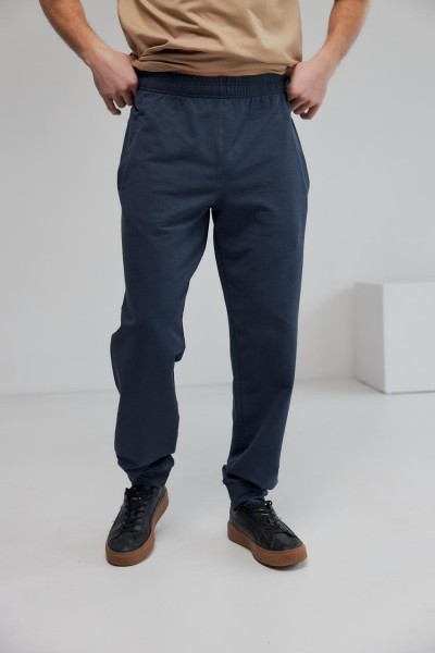 Спортивные мужские штаны графит (М119.2)