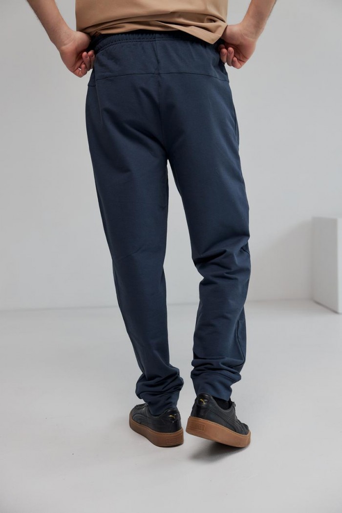 Спортивные мужские штаны графит (М119.2)