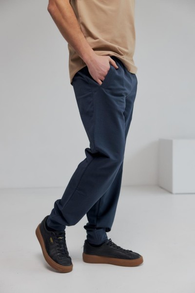 Спортивные мужские штаны графит (М119.2)