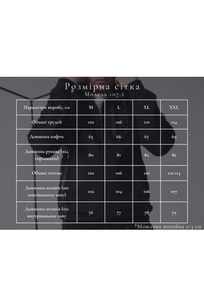 Спортивный костюм мужской (худи на замке+джогеры) синий
