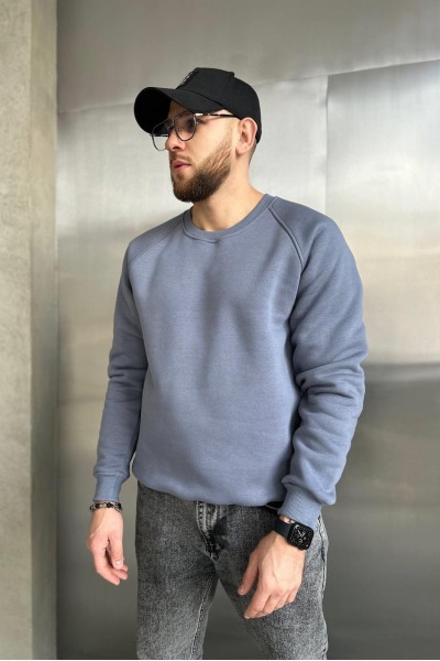 Світшот чоловічий сірий (М138.3)