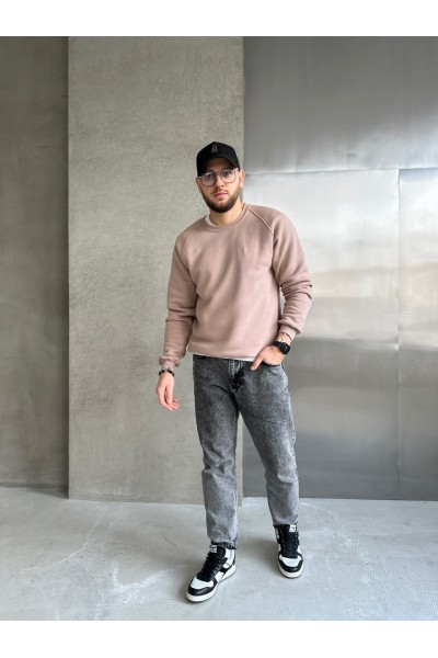 Світшот чоловічий кава (М138.4)