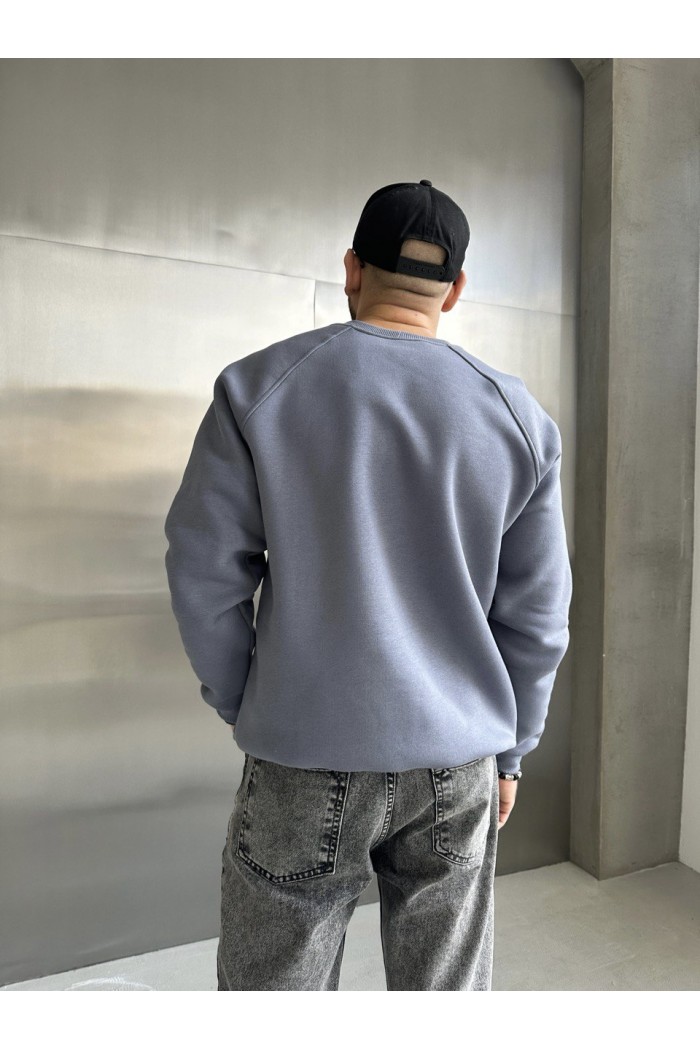 Світшот чоловічий сірий (М138.4)