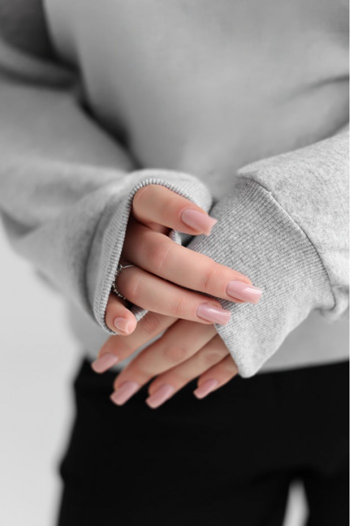 Женский свитшот М167.3 (3-нить), меланж