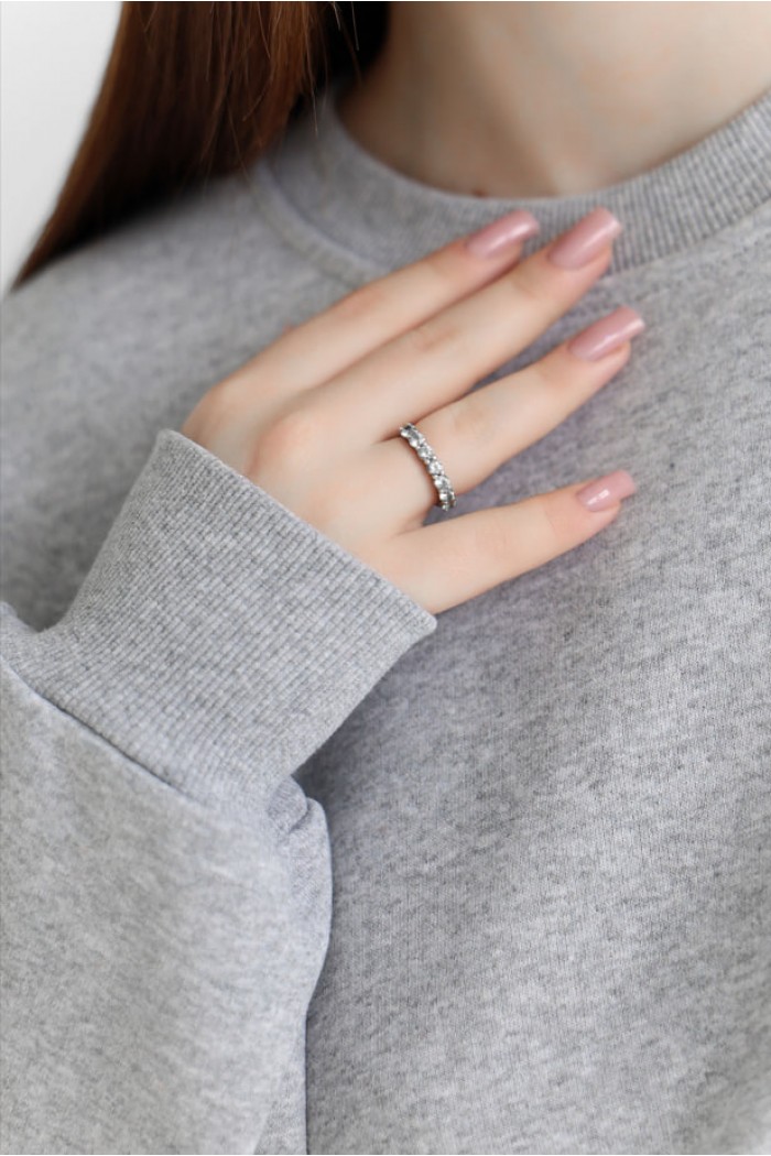 Женский свитшот М167.3 (3-нить), меланж