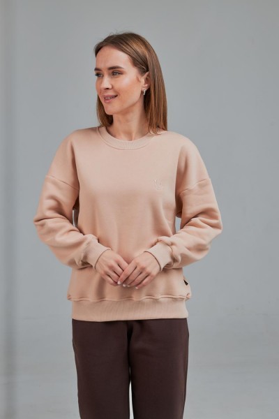 Світшот жіночий світло бежевий (М167.4)