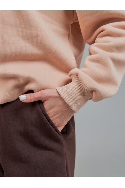 Світшот жіночий світло бежевий (М167.4)