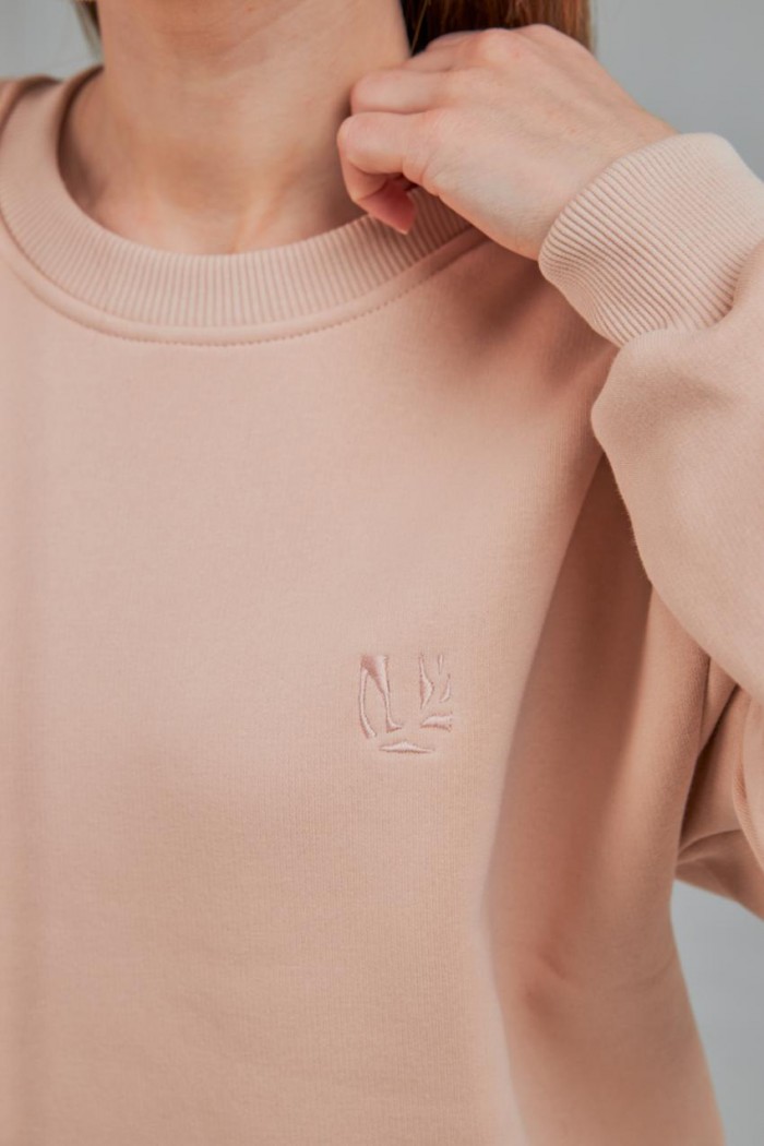 Світшот жіночий світло бежевий (М167.4)