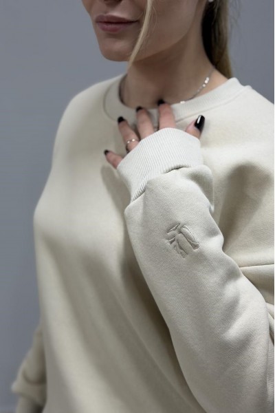 Світшот жіночий бежевий