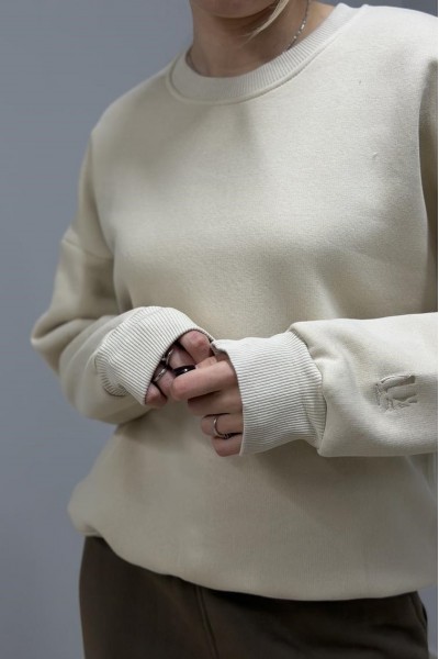 Світшот жіночий бежевий