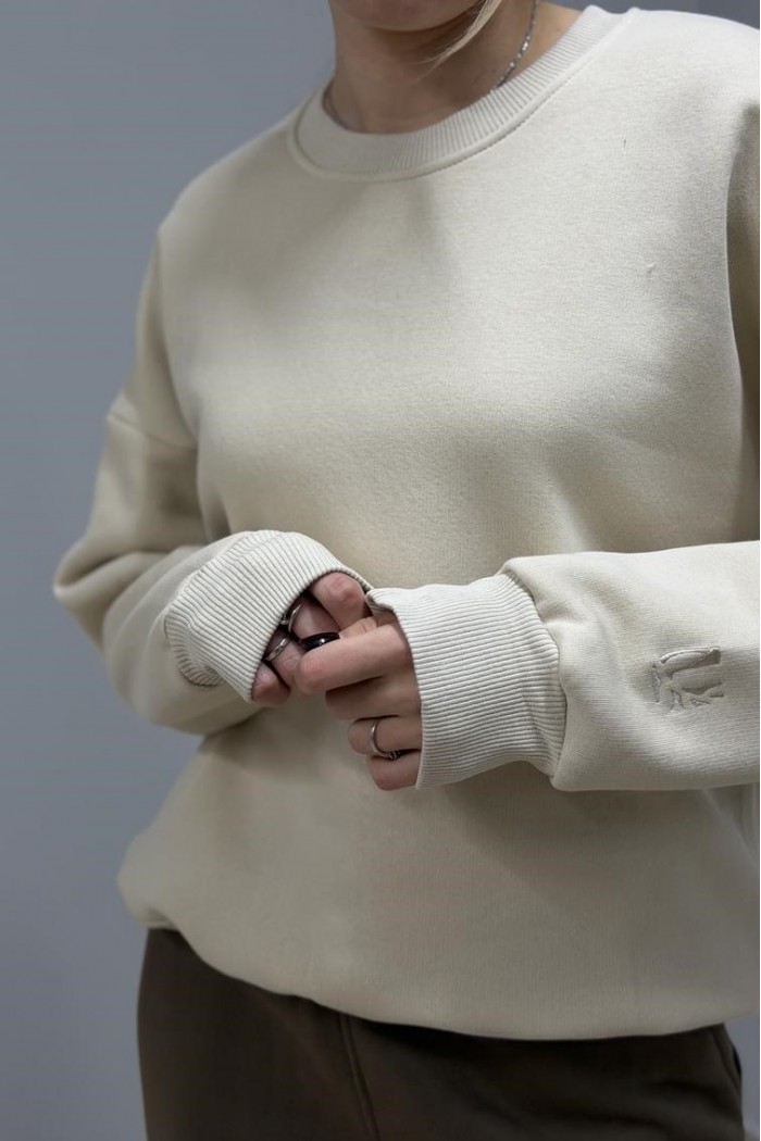 Світшот жіночий бежевий