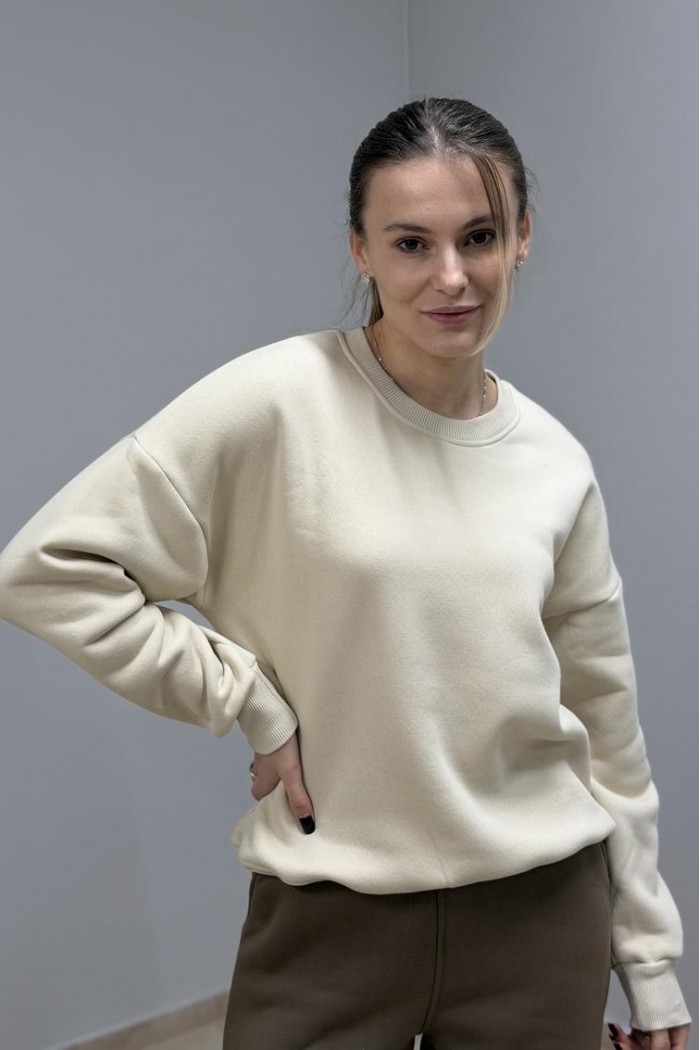 Світшот жіночий бежевий